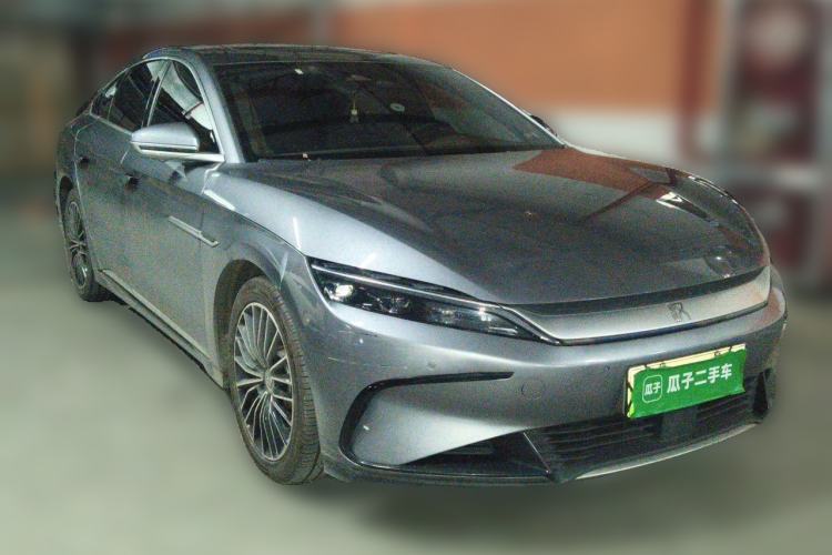 Used BYD Han 2023 EV Champion Edition 506KM Front-Wheel-Drive Premium Model Front Right 45 Deg
