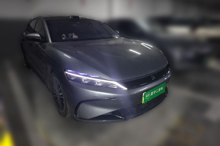 Used BYD Han 2023 EV Champion Edition 506KM Front-Wheel-Drive Premium Model Front Right 45 Deg
