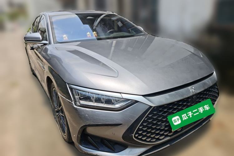 Used BYD Han 2023 DM-i Champion Edition 121KM Prestige Model Front Right 45 Deg
