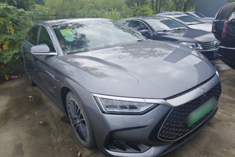 Used BYD Han 2023 DM-i Champion Edition 121KM Prestige Model Front Right 45 Deg