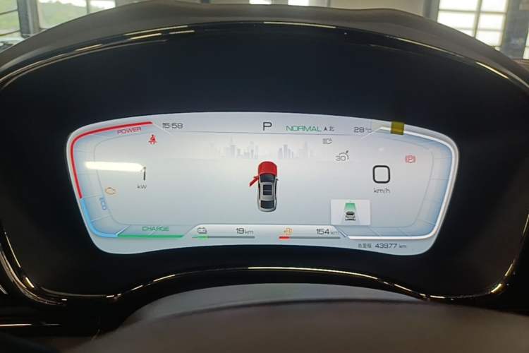 Used BYD Han 2023 DM-i Champion Edition 121KM Prestige Model Instrument Cluster
