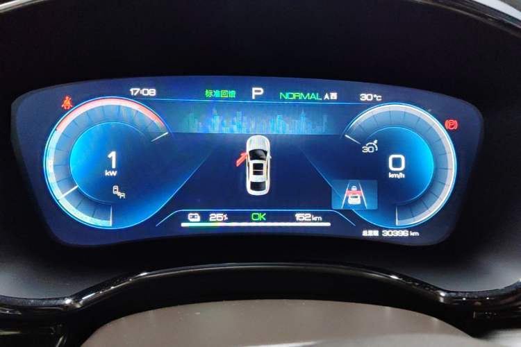 Used BYD Han 2023 EV Champion Edition 605KM Front-Drive Premium Model Instrument Cluster
