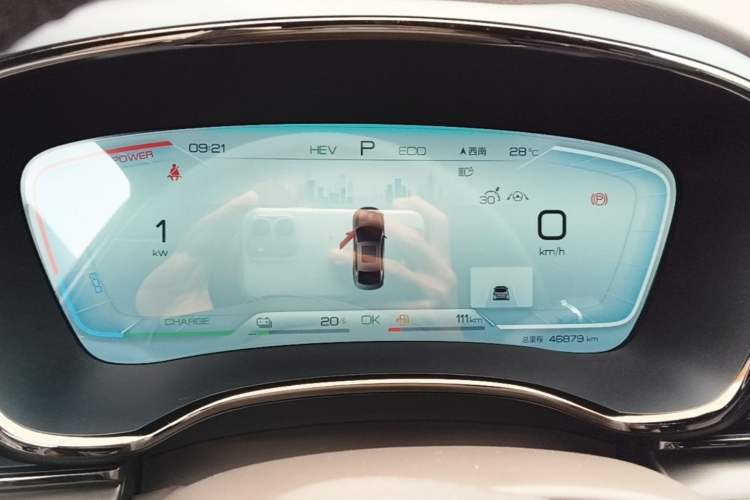Used BYD Han 2023 DM-i Champion Edition 121KM Prestige Model Instrument Cluster