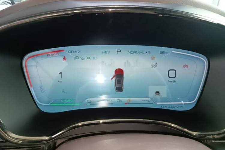 Used BYD Han 2023 DM-i Champion Edition 121KM Prestige Model Instrument Cluster