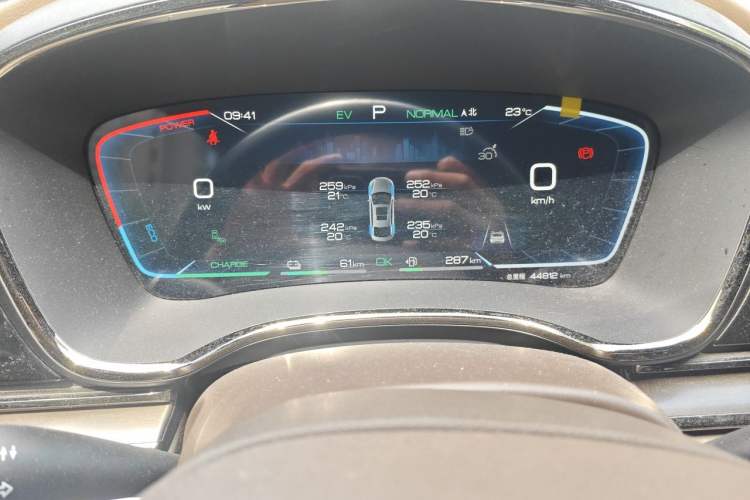 Used BYD Han 2023 DM-i Champion Edition 121KM Prestige Model Instrument Cluster