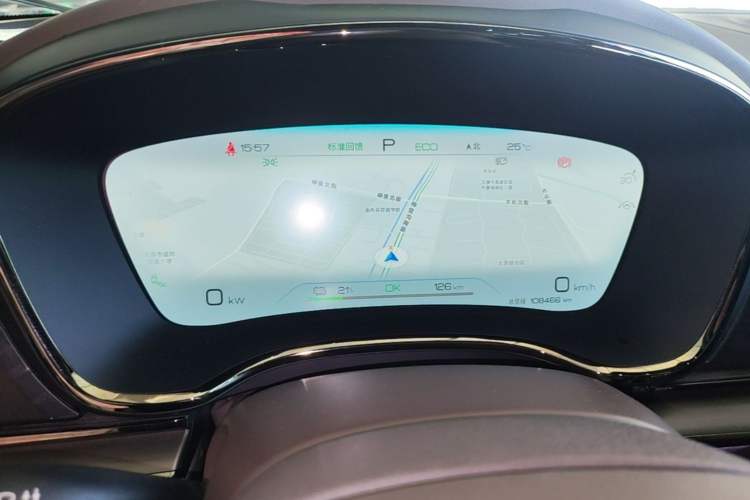 Used BYD Han 2023 EV Champion Edition 605KM Front-Drive Premium Model Instrument Cluster