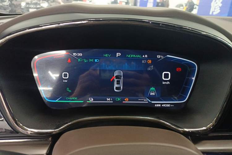 Used BYD Han 2023 DM-i Champion Edition 121KM Prestige Model Instrument Cluster