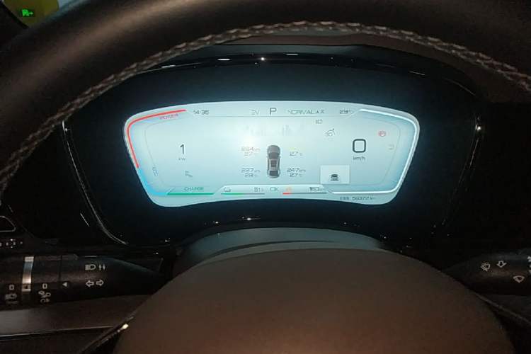 Used BYD Han 2023 DM-i Champion Edition 121KM Prestige Model Instrument Cluster