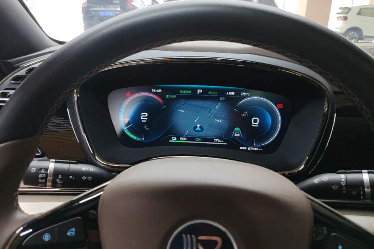 Used BYD Han 2023 EV Champion Edition 605KM Front-Drive Premium Model Instrument Cluster