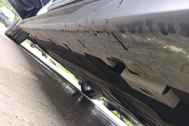 Used BYD Han 2023 EV Champion Edition 506KM Front-Wheel-Drive Premium Model Left Side Sill