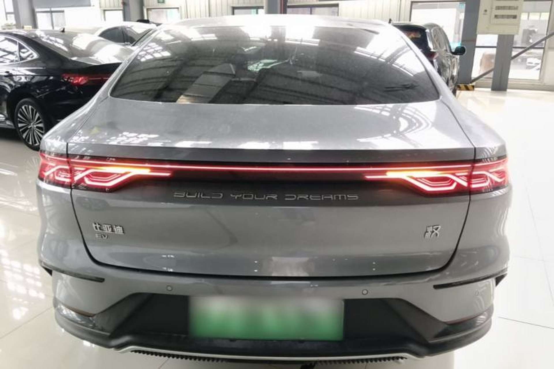 Used BYD Han 2023 EV Champion Edition 506KM Front-Wheel-Drive Premium Model Rear