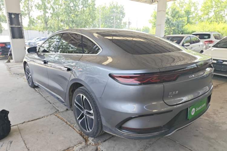Used BYD Han 2023 EV Champion Edition 605KM Front-Drive Premium Model Rear Left 45 Deg