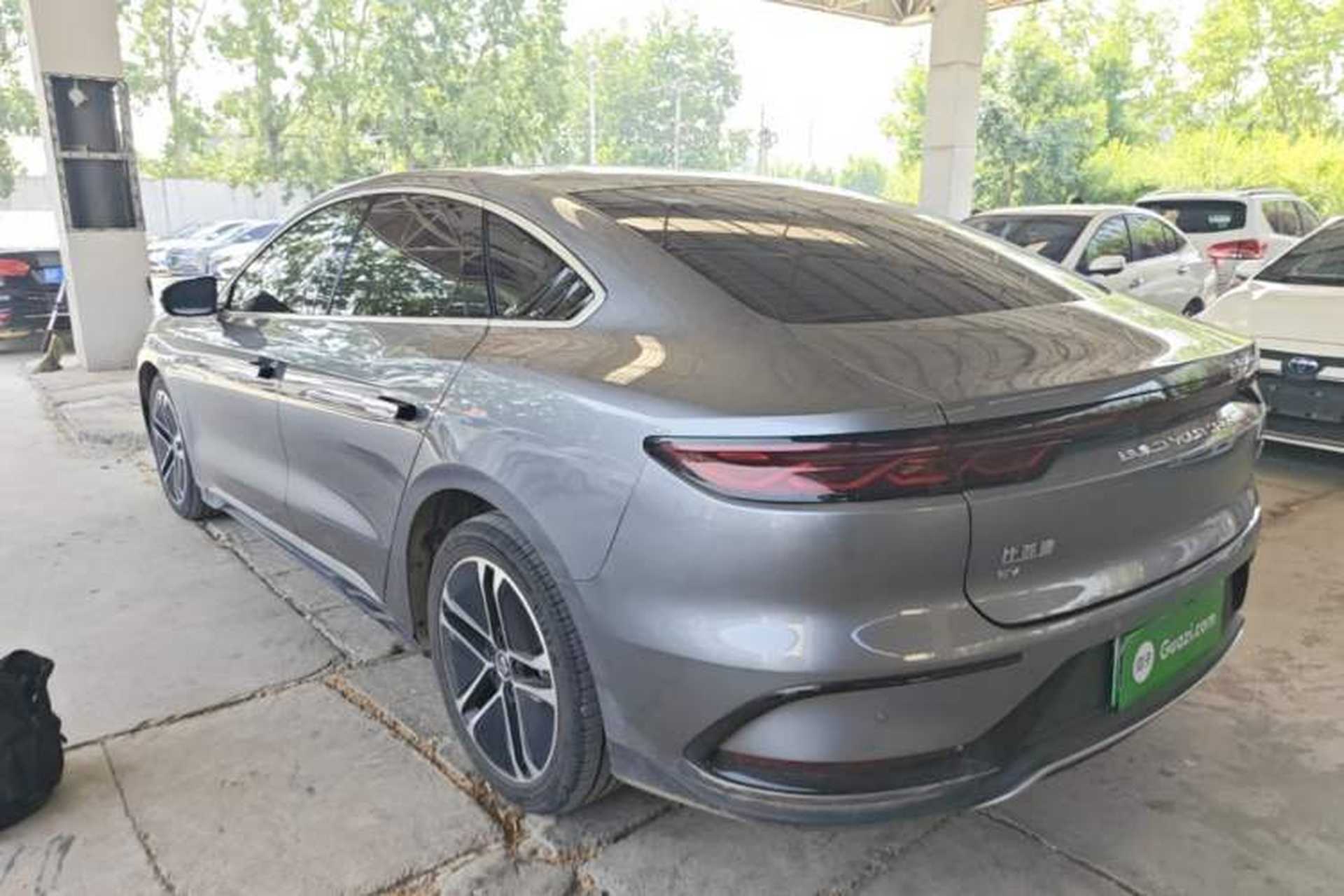 Used BYD Han 2023 EV Champion Edition 605KM Front-Drive Premium Model Rear Left 45 Deg