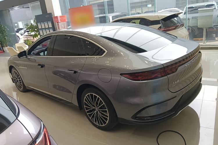 Used BYD Han 2023 DM-i Champion Edition 121KM Prestige Model Rear Left 45 Deg