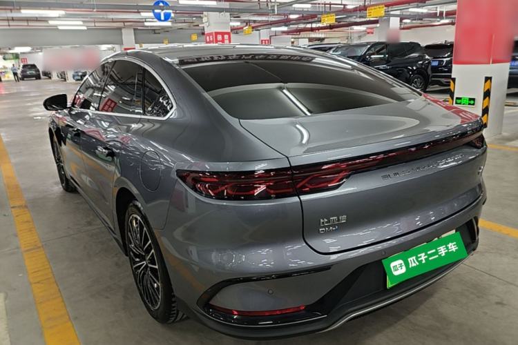 Used BYD Han 2023 DM-i Champion Edition 121KM Prestige Model Rear Left 45 Deg
