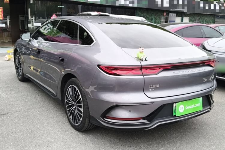 Used BYD Han 2023 EV Champion Edition 506KM Front-Wheel-Drive Premium Model Rear Left 45 Deg