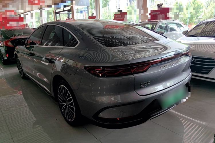 Used BYD Han 2023 DM-i Champion Edition 121KM Prestige Model Rear Left 45 Deg