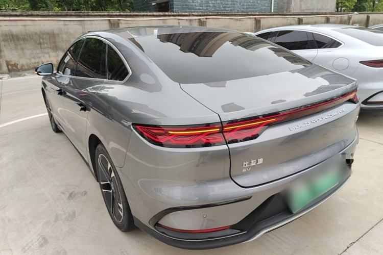 Used BYD Han 2023 EV Champion Edition 605KM Front-Drive Premium Model Rear Left 45 Deg