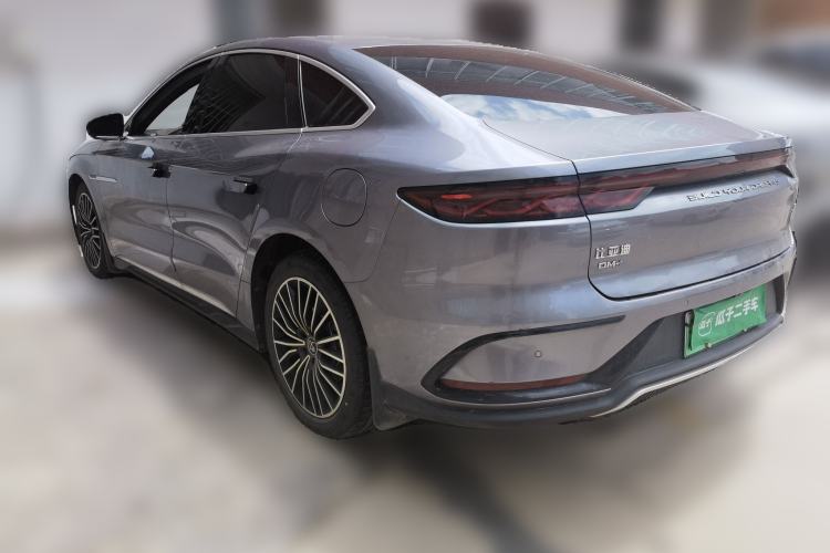 Used BYD Han 2023 DM-i Champion Edition 121KM Prestige Model Rear Left 45 Deg