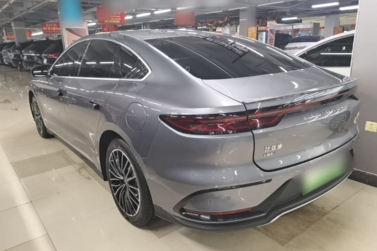 Used BYD Han 2023 DM-i Champion Edition 121KM Prestige Model Rear Left 45 Deg