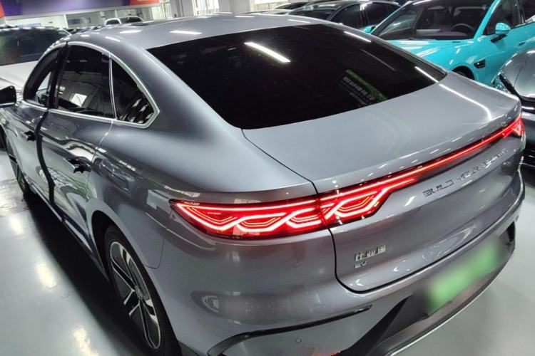 Used BYD Han 2023 EV Champion Edition 605KM Front-Drive Premium Model Rear Left 45 Deg