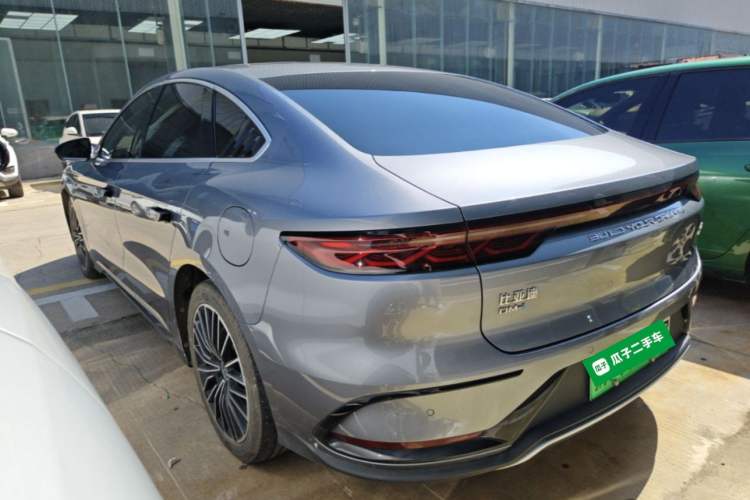 Used BYD Han 2023 DM-i Champion Edition 121KM Prestige Model Rear Left 45 Deg