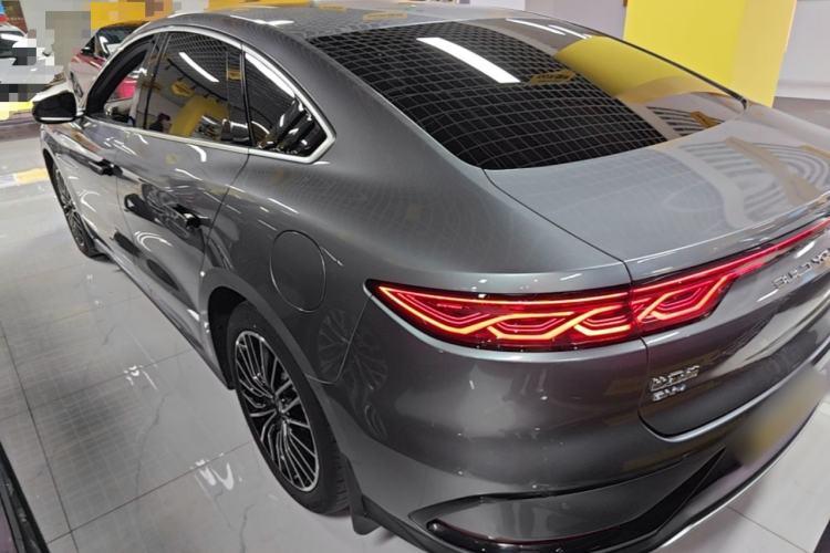 Used BYD Han 2023 DM-i Champion Edition 121KM Prestige Model Rear Left 45 Deg