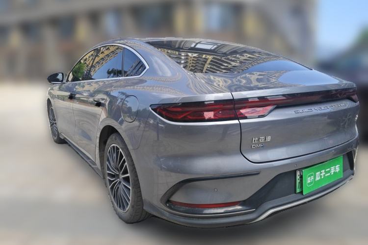 Used BYD Han 2023 DM-i Champion Edition 121KM Prestige Model Rear Left 45 Deg