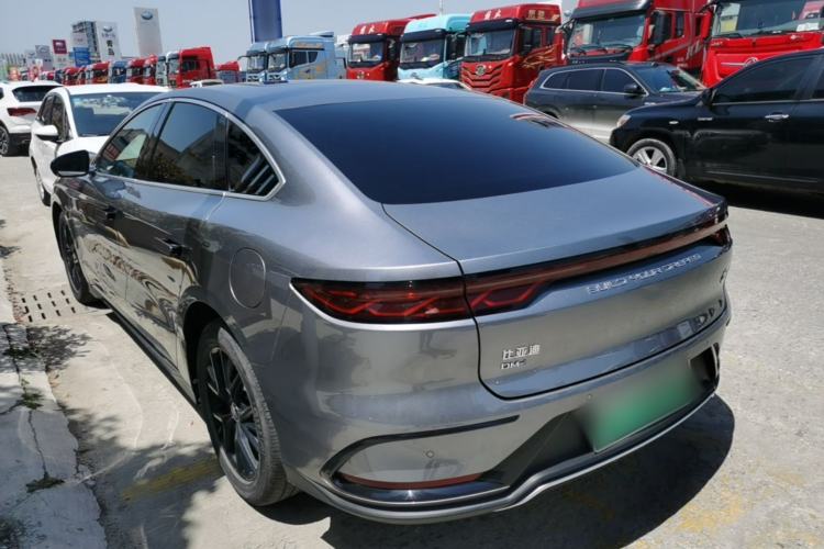 Used BYD Han 2023 DM-i Champion Edition 121KM Prestige Model Rear Left 45 Deg