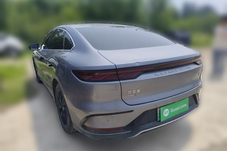 Used BYD Han 2023 DM-i Champion Edition 121KM Elite Model Rear Left 45 Deg