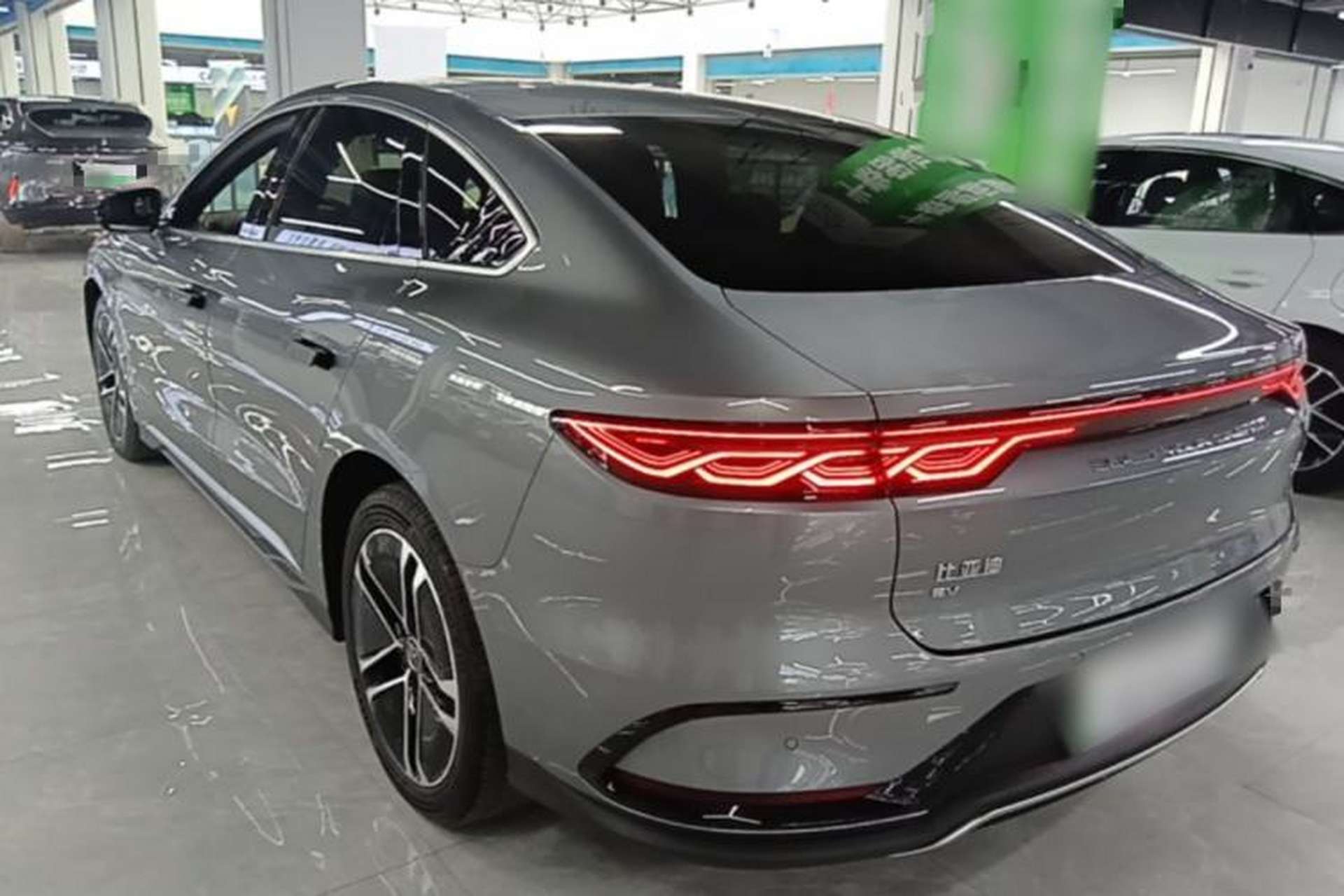 Used BYD Han 2023 EV Champion Edition 605KM Front-Drive Premium Model Rear Left 45 Deg