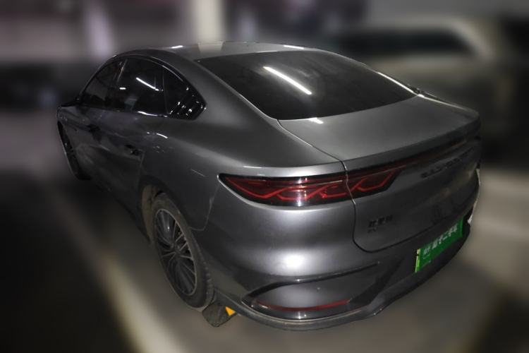 Used BYD Han 2023 EV Champion Edition 506KM Front-Wheel-Drive Premium Model Rear Left 45 Deg