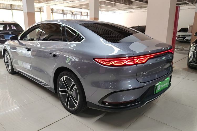 Used BYD Han 2023 EV Champion Edition 605KM Front-Drive Premium Model Rear Left 45 Deg