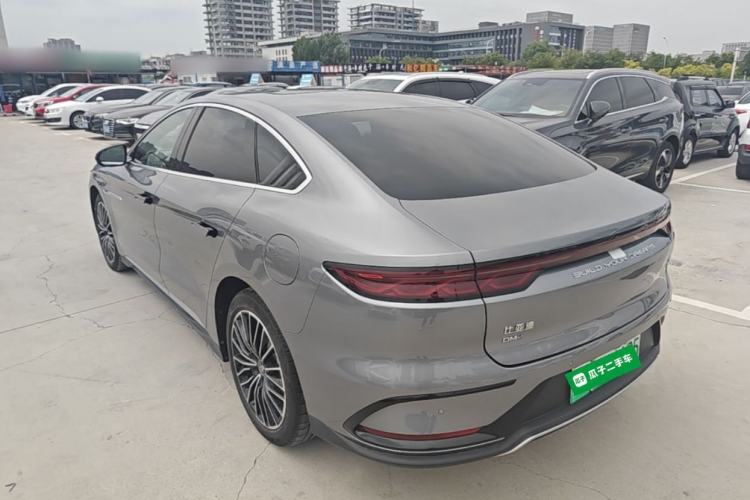 Used BYD Han 2023 DM-i Champion Edition 121KM Prestige Model Rear Left 45 Deg