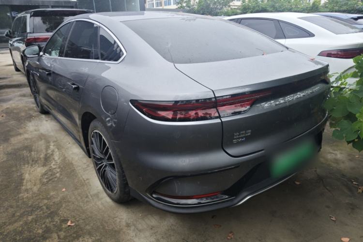 Used BYD Han 2023 DM-i Champion Edition 121KM Prestige Model Rear Left 45 Deg