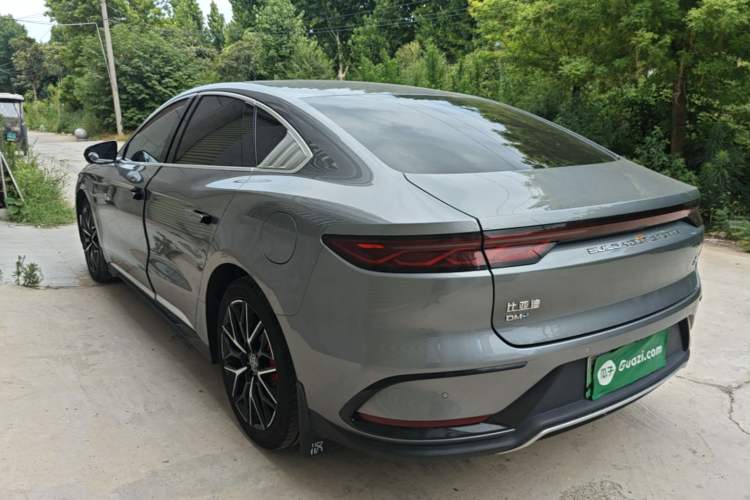 Used BYD Han 2023 DM-i Champion Edition 121KM Prestige Model Rear Left 45 Deg
