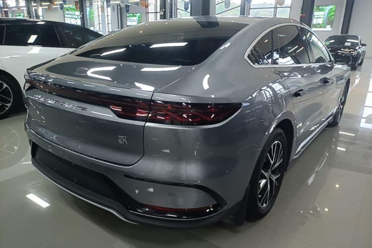 Used BYD Han 2023 DM-i Champion Edition 121KM Prestige Model Rear Right 45 Deg