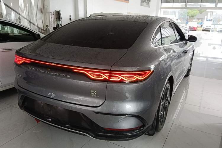 Used BYD Han 2023 EV Champion Edition 715KM Front-Drive Prestige Model Rear Right 45 Deg