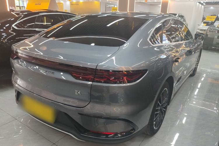 Used BYD Han 2023 DM-i Champion Edition 121KM Prestige Model Rear Right 45 Deg