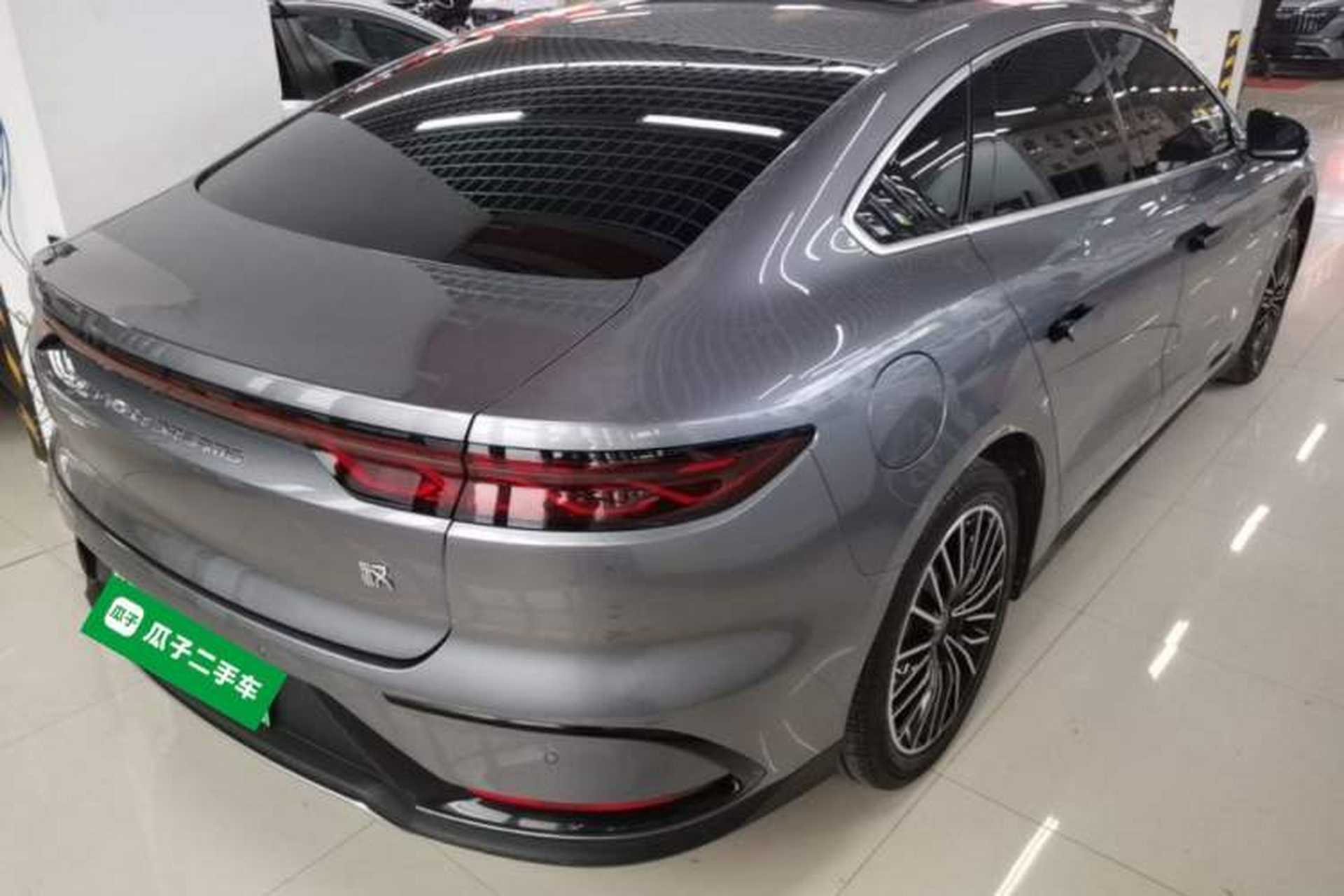 Used BYD Han 2023 EV Champion Edition 506KM Front-Wheel-Drive Premium Model Rear Right 45 Deg