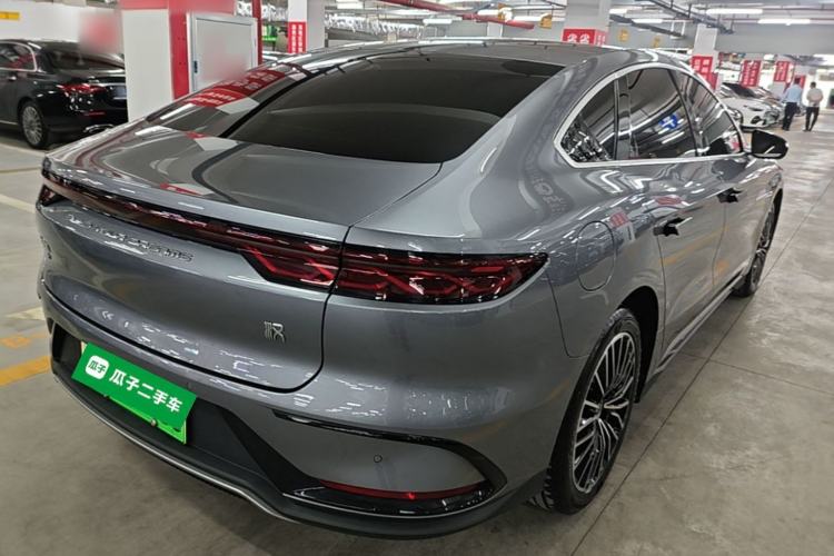 Used BYD Han 2023 DM-i Champion Edition 121KM Prestige Model Rear Right 45 Deg