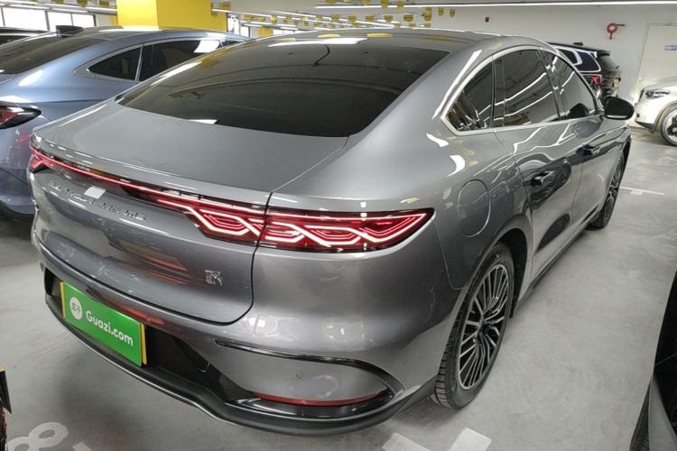 Used BYD Han 2023 EV Champion Edition 506KM Front-Wheel-Drive Premium Model Rear Right 45 Deg