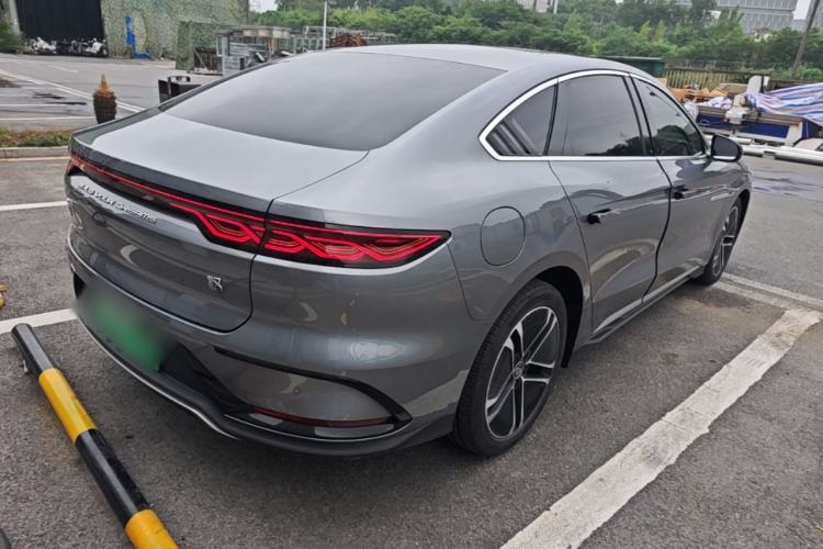 Used BYD Han 2023 EV Champion Edition 605KM Front-Drive Premium Model Rear Right 45 Deg