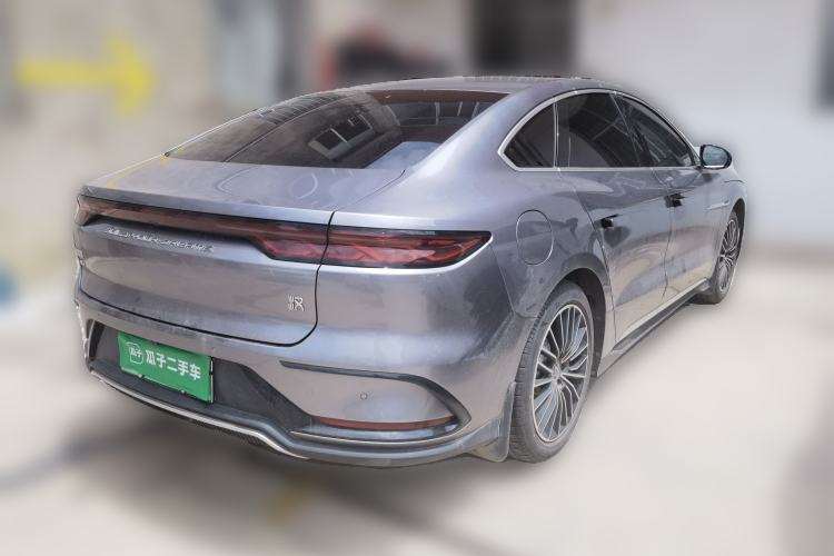 Used BYD Han 2023 DM-i Champion Edition 121KM Prestige Model Rear Right 45 Deg