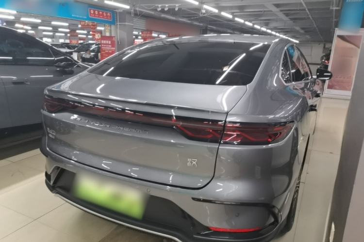 Used BYD Han 2023 DM-i Champion Edition 121KM Prestige Model Rear Right 45 Deg