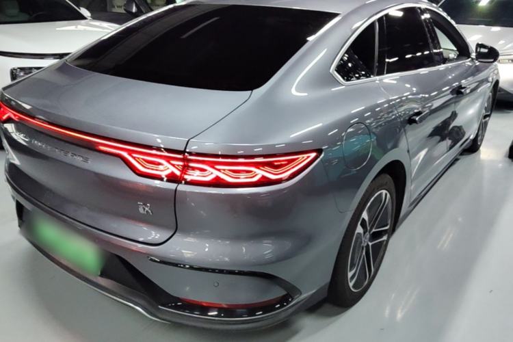 Used BYD Han 2023 EV Champion Edition 605KM Front-Drive Premium Model Rear Right 45 Deg