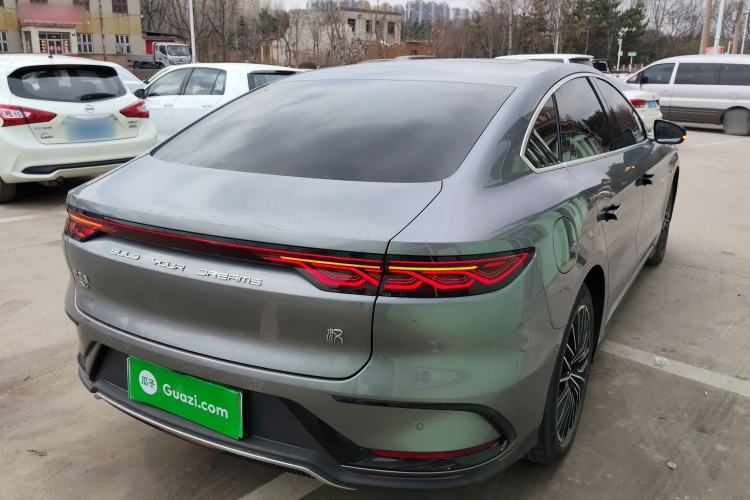 Used BYD Han 2023 DM-i Champion Edition 121KM Prestige Model Rear Right 45 Deg