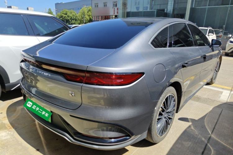 Used BYD Han 2023 DM-i Champion Edition 121KM Prestige Model Rear Right 45 Deg