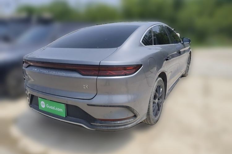 Used BYD Han 2023 DM-i Champion Edition 121KM Elite Model Rear Right 45 Deg
