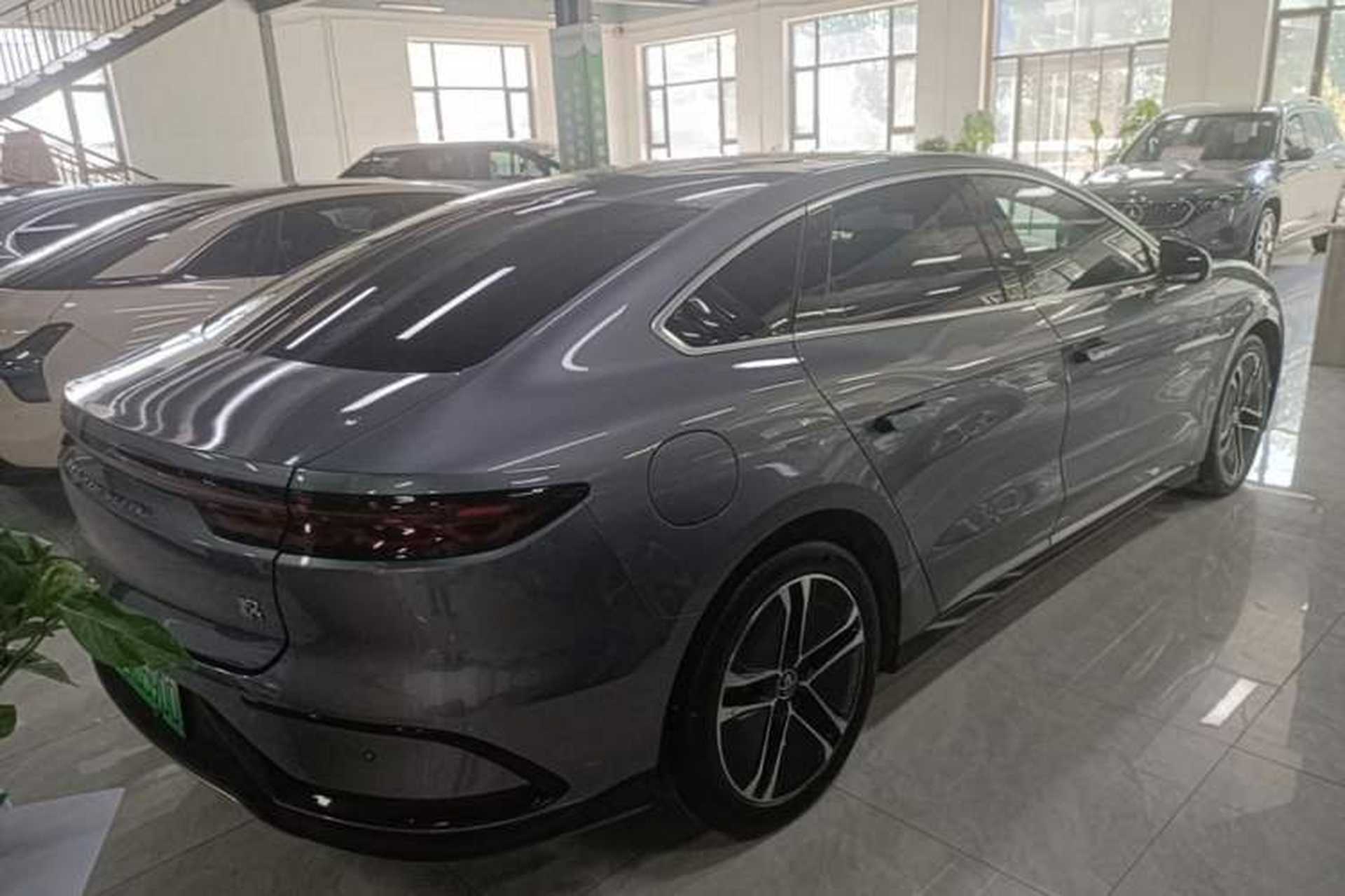Used BYD Han 2023 EV Champion Edition 605KM Front-Drive Premium Model Rear Right 45 Deg